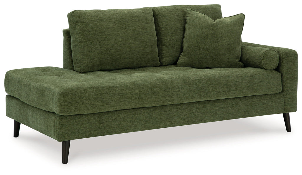Bixler Olive Corner Chaise