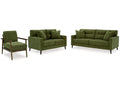 Bixler Olive Sofa, Loveseat and Chair