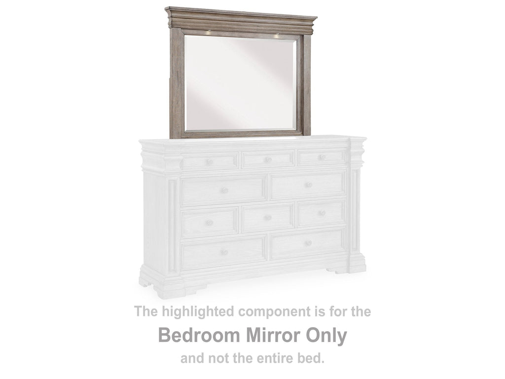 Blairhurst Light Grayish Brown Bedroom Mirror
