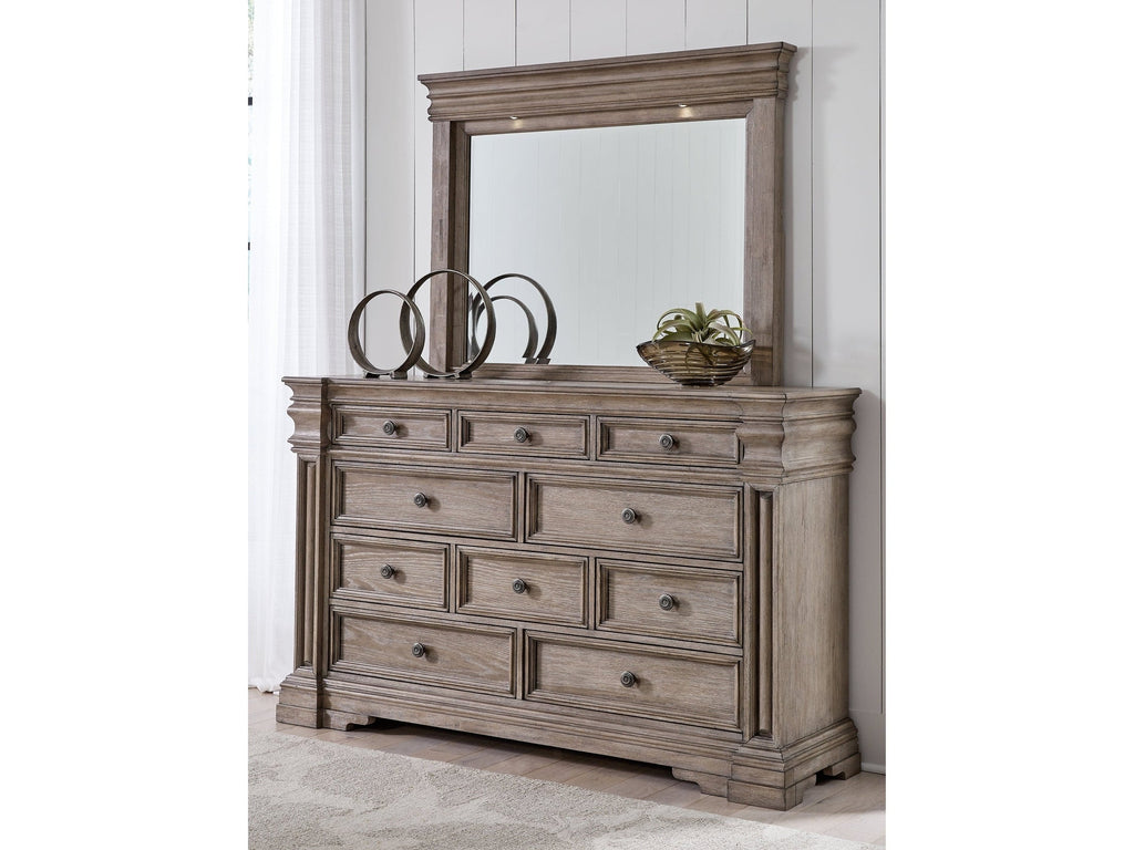 Blairhurst Light Grayish Brown Dresser and Mirror