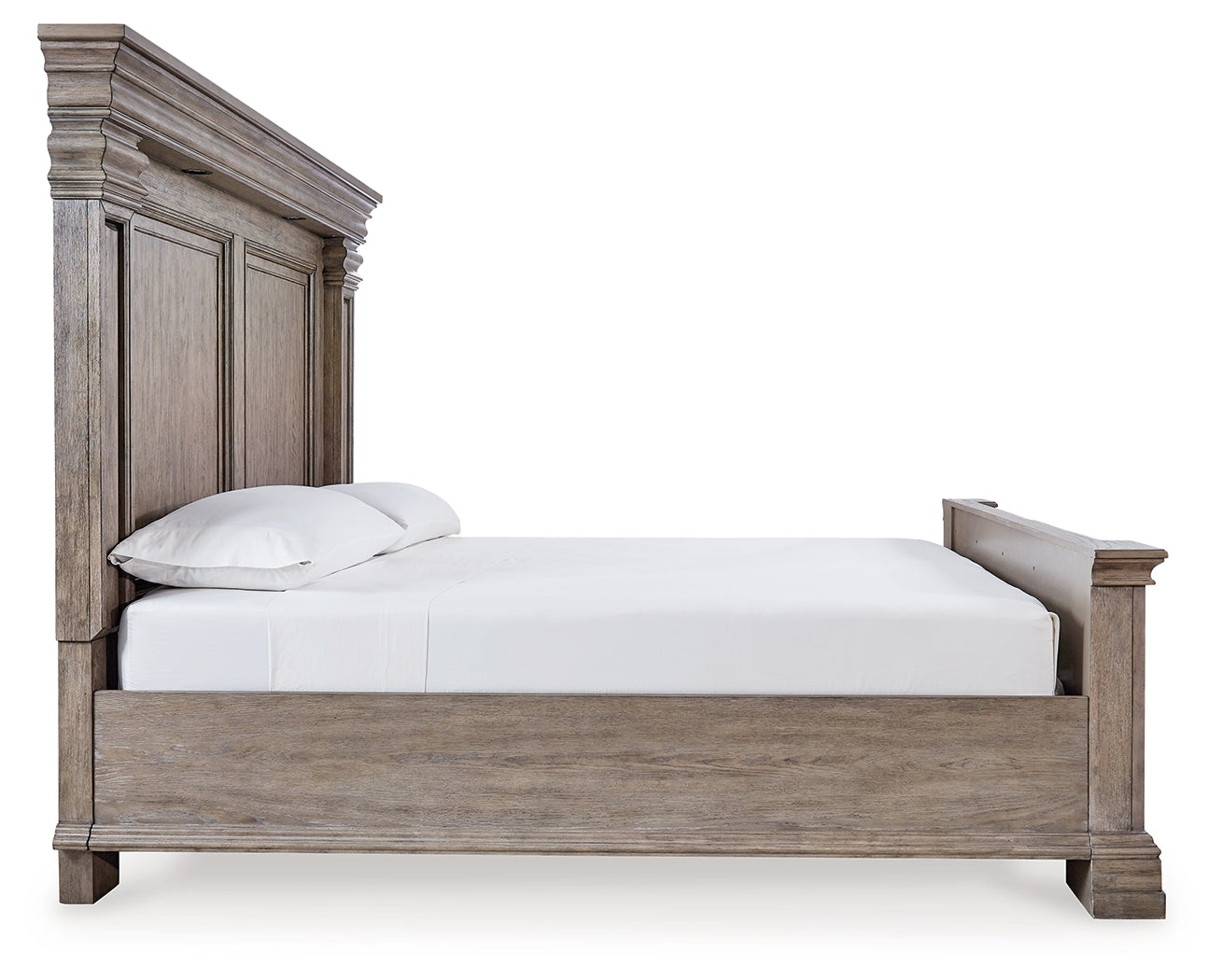 Blairhurst Light Grayish Brown Queen Panel Bed