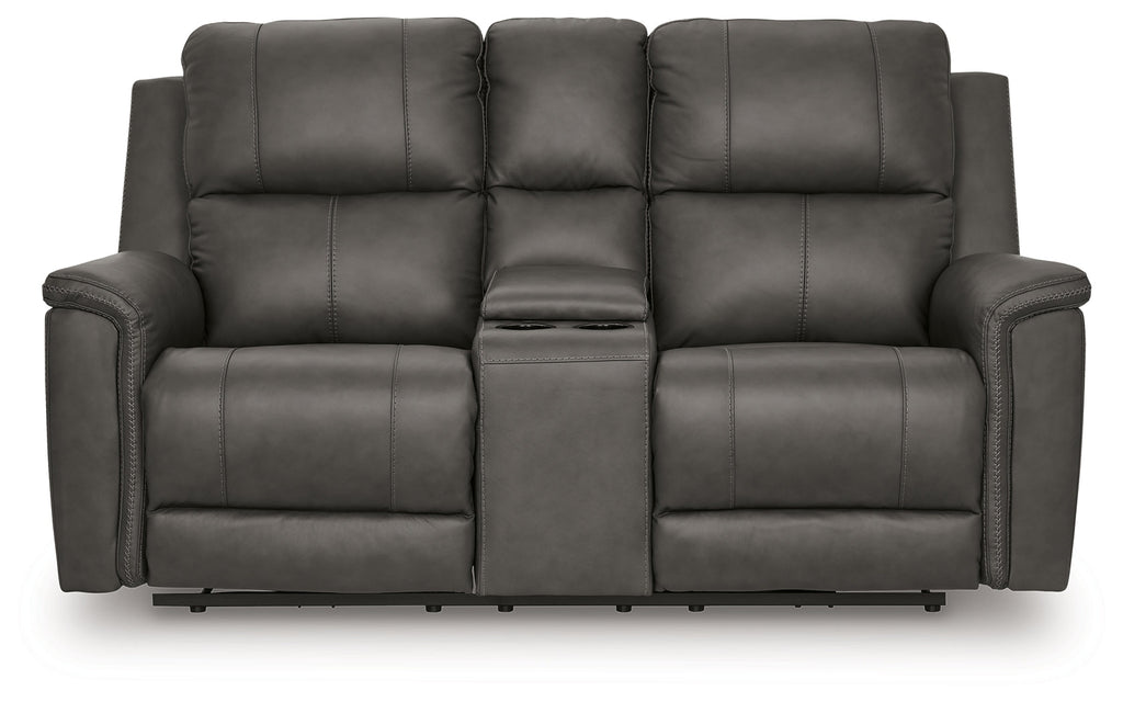 Bleckley Anchor PWR REC Loveseat/CON/ADJ HDRST