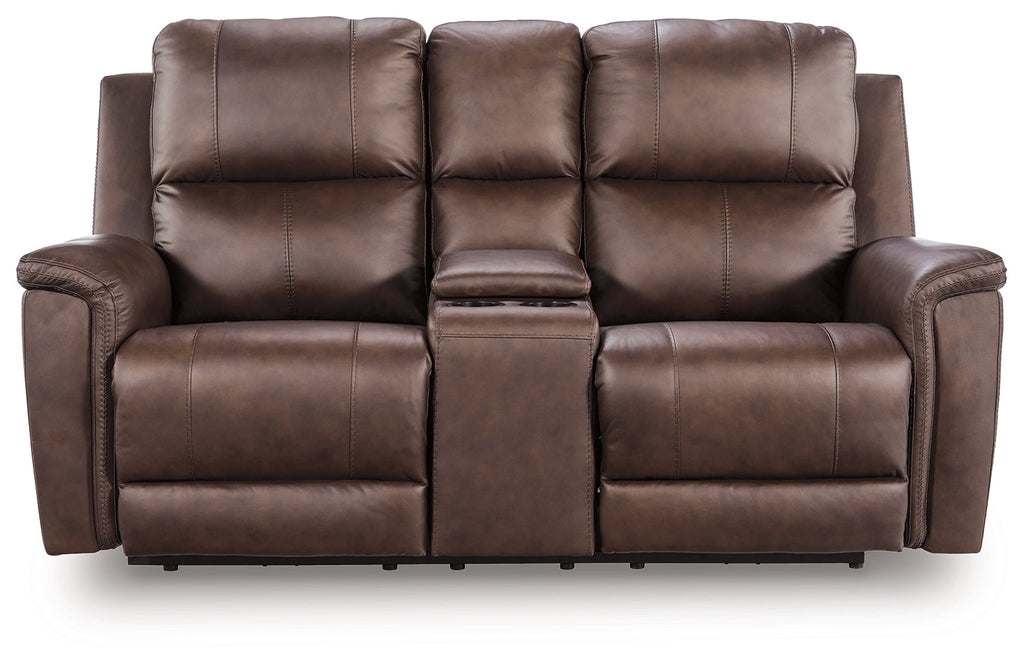 Bleckley Espresso PWR REC Loveseat/CON/ADJ HDRST