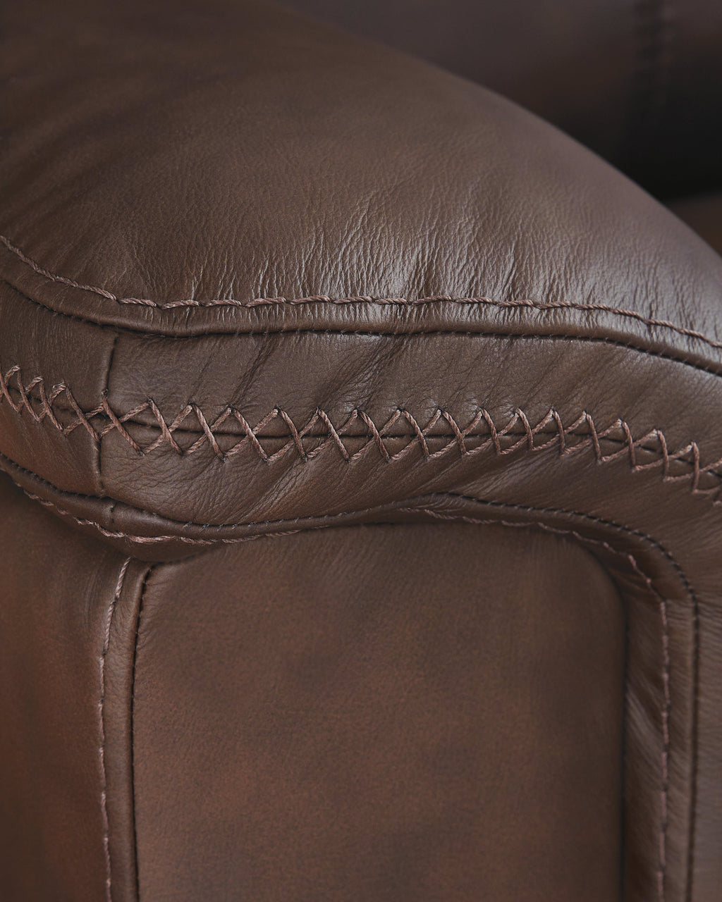 Bleckley Espresso PWR REC Sofa with ADJ Headrest