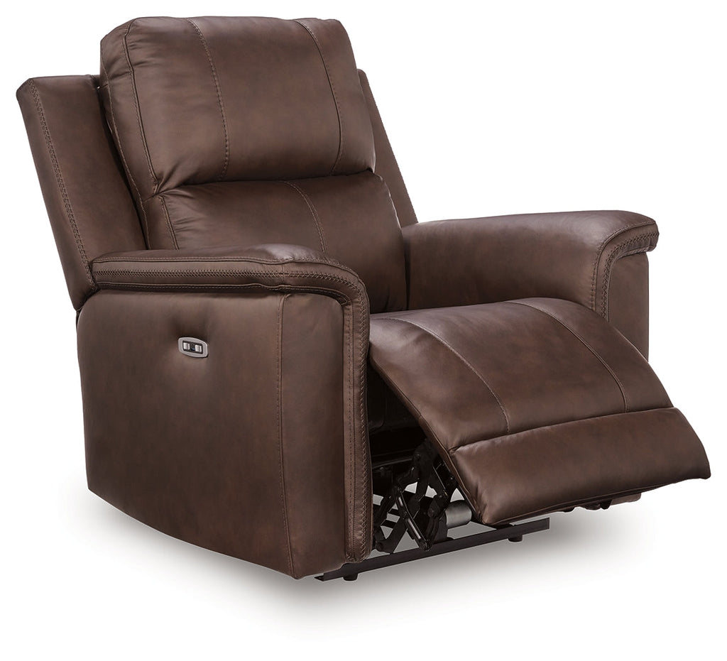 Bleckley Espresso PWR Recliner/ADJ Headrest