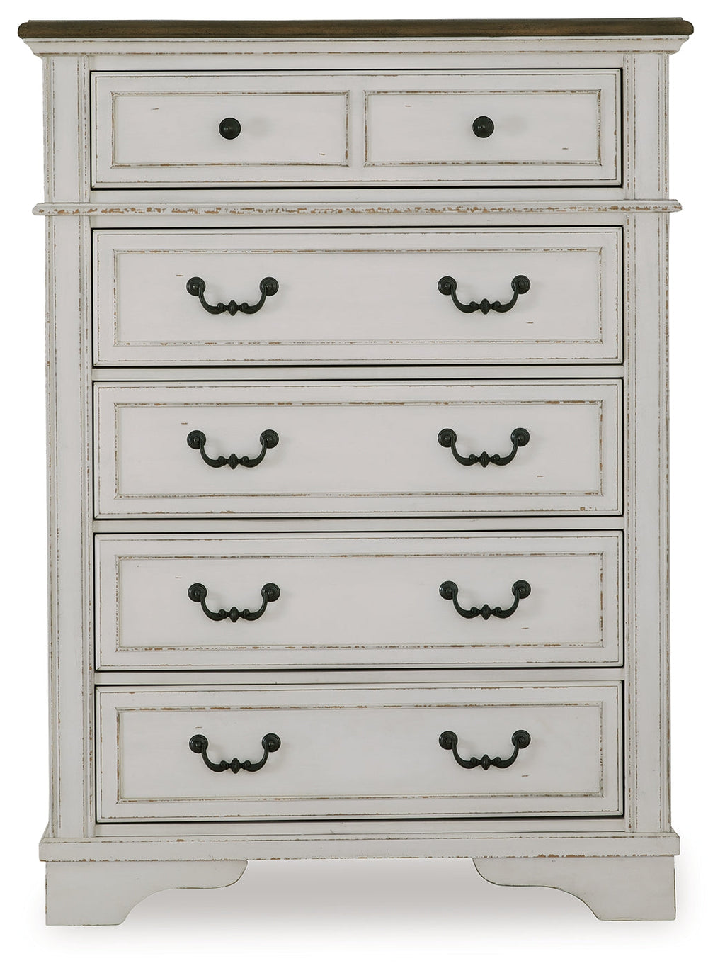 Blendon Two-tone Five Drawer Chest