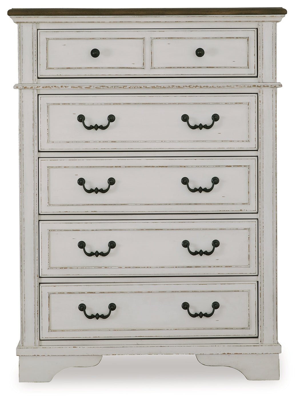 Blendon Two-tone Five Drawer Chest
