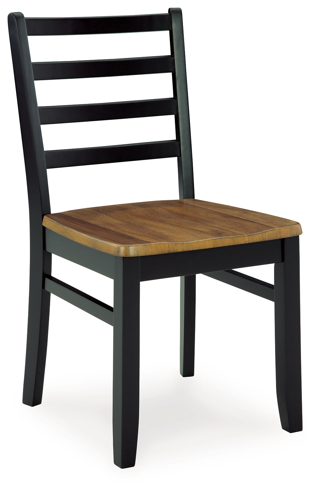 Blondon Brown & Black Dining Room Set (Set of 7)