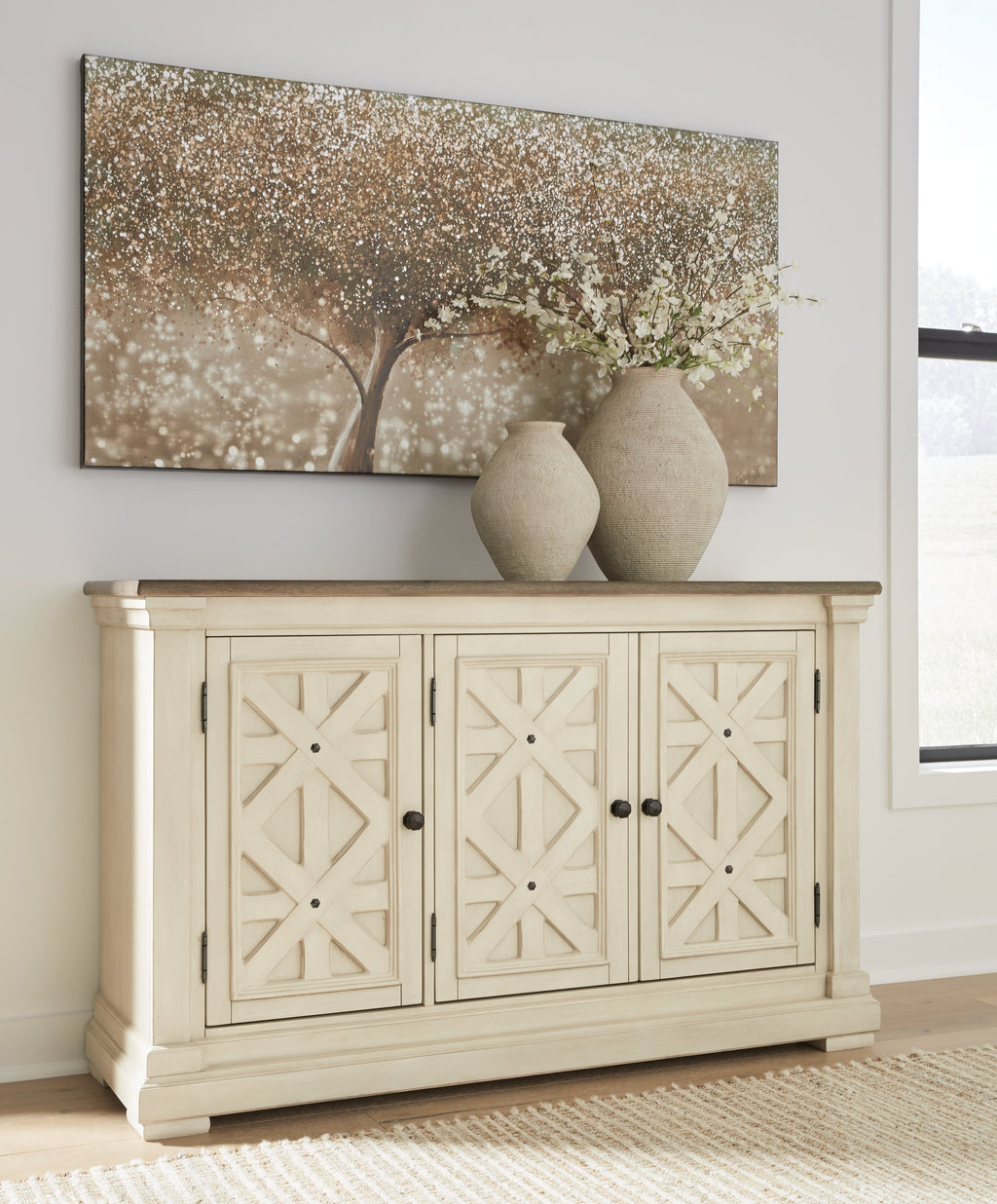 Bolanburg Dining Table, Antique White