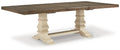 Bolanburg Antique White Extension Dining Table