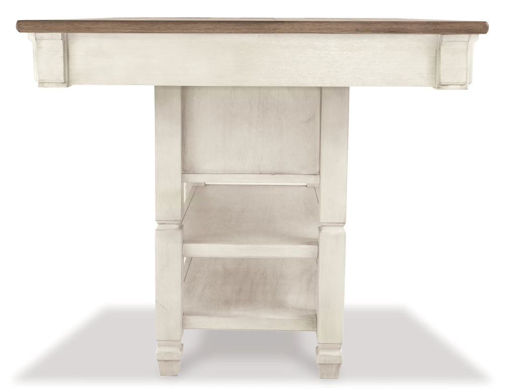 Bolanburg Counter Height Dining Table w/ Wine Rack