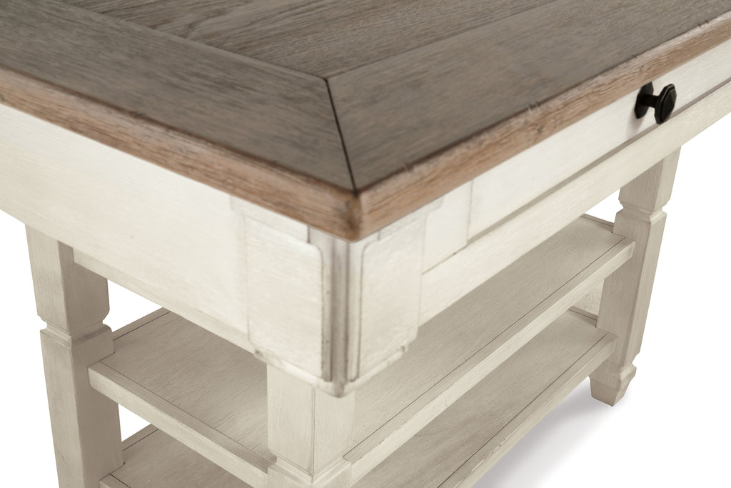 Bolanburg Counter Height Dining Table w/ Wine Rack