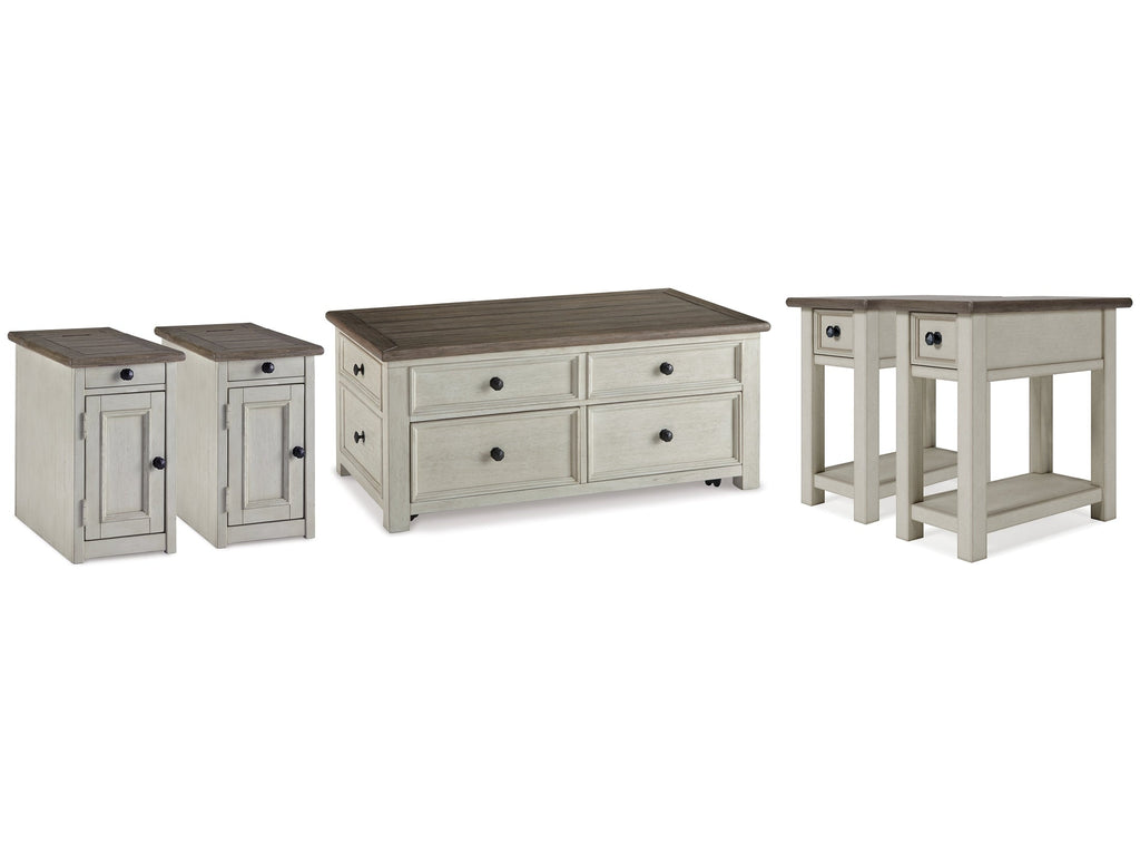 Bolanburg Two-tone 5-Piece Occasional Table Set