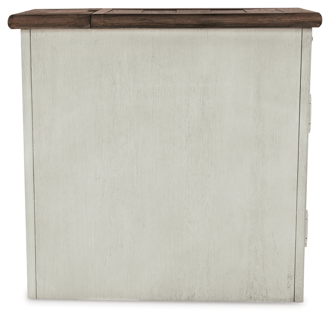 Bolanburg Coffee Table and 2 Chairside End Tables, Two-Tone