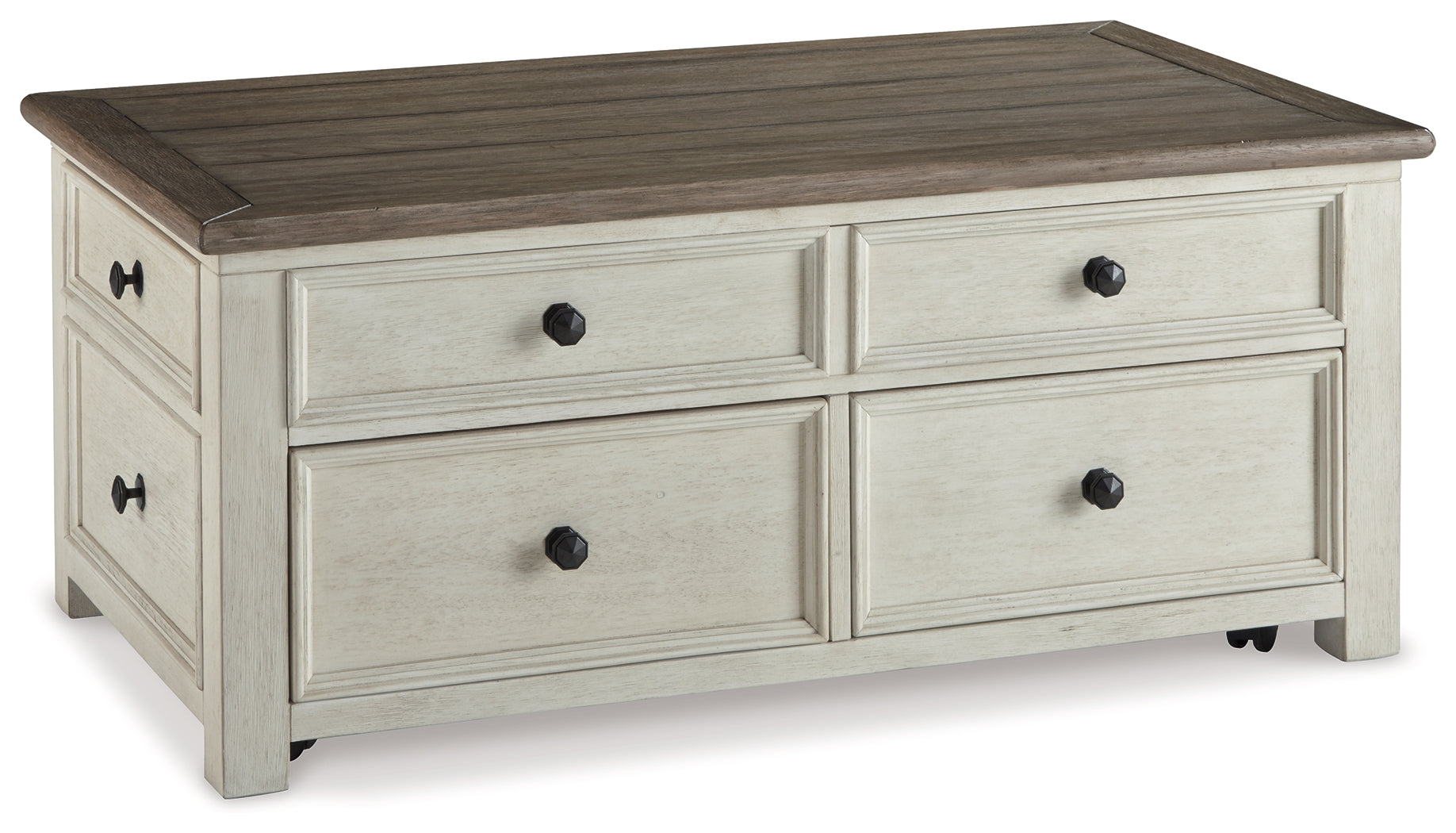 Bolanburg Coffee Table and 2 Chairside End Tables, Two-Tone