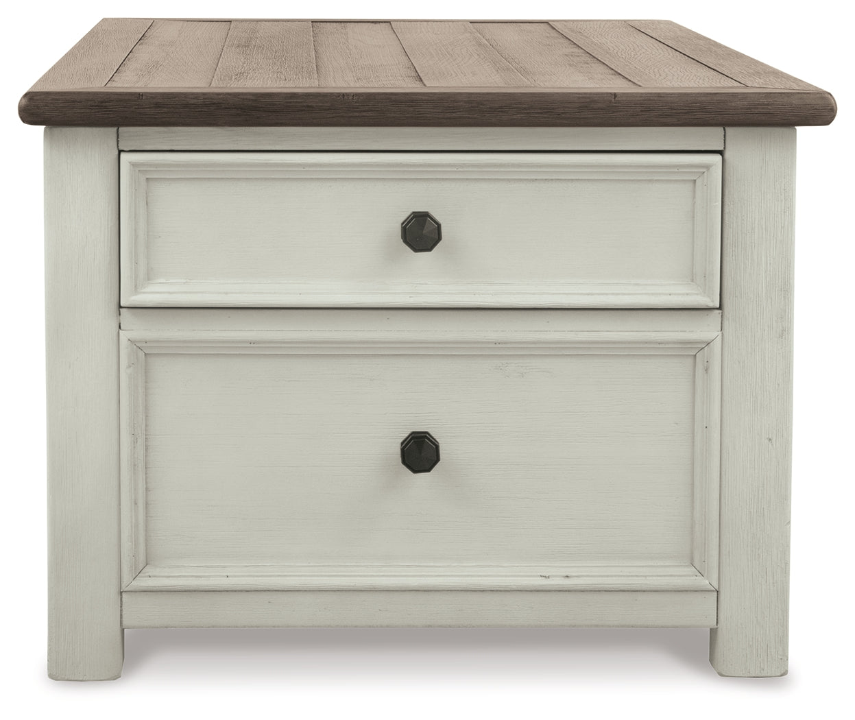 Bolanburg Coffee Table and 2 Chairside End Tables, Two-Tone