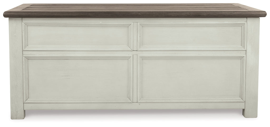Bolanburg Coffee Table and 2 Chairside End Tables, Two-Tone