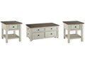 Bolanburg Two-tone Coffee Table and 2 End Tables