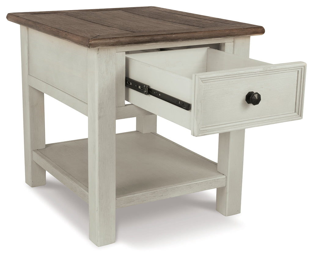 Bolanburg Two-tone Coffee Table w/End Table & Chairside End Table