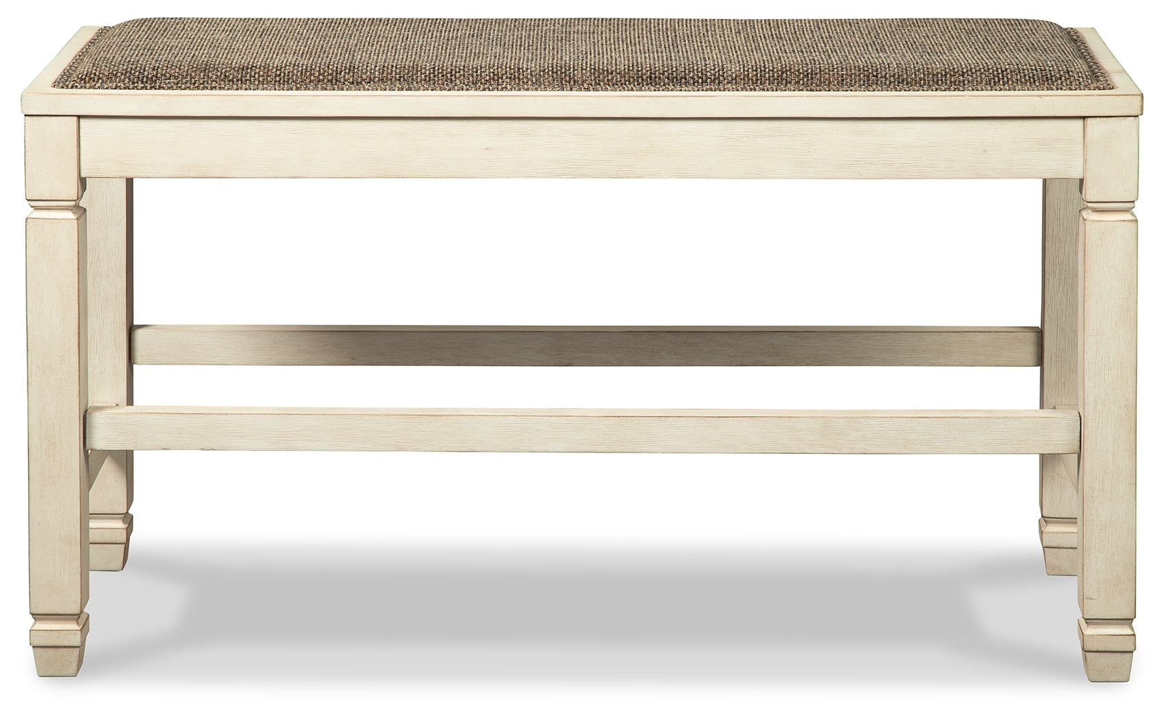 Bolanburg Counter Height Dining Table, 4 Barstools, Bench and Server, Two-Tone