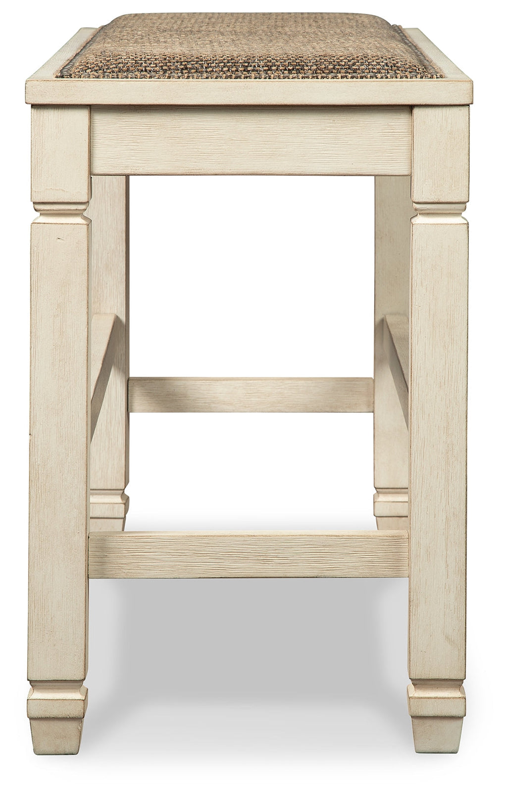 Bolanburg Counter Height Dining Table, 4 Barstools, Bench and Server, Two-Tone