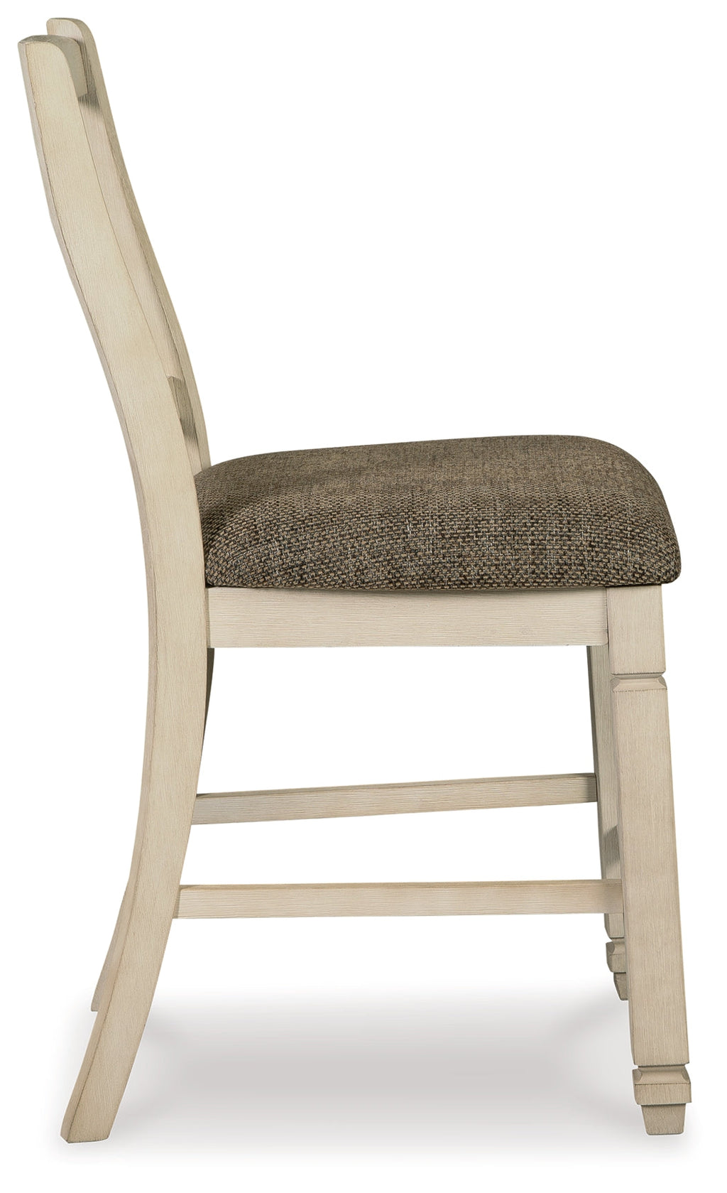 Bolanburg Counter Height Dining Table, 4 Barstools, Bench and Server, Two-Tone