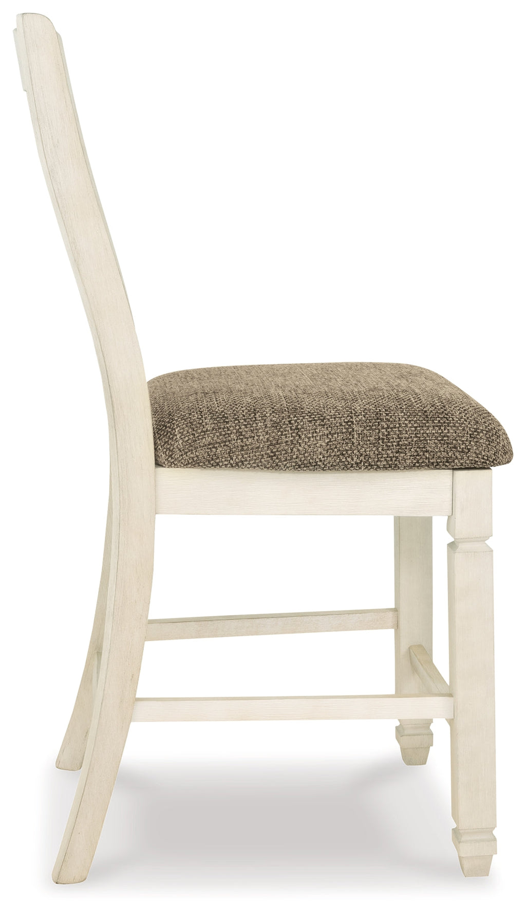 Bolanburg Counter Height Dining Table, 4 Barstools, Bench and Server, Two-Tone