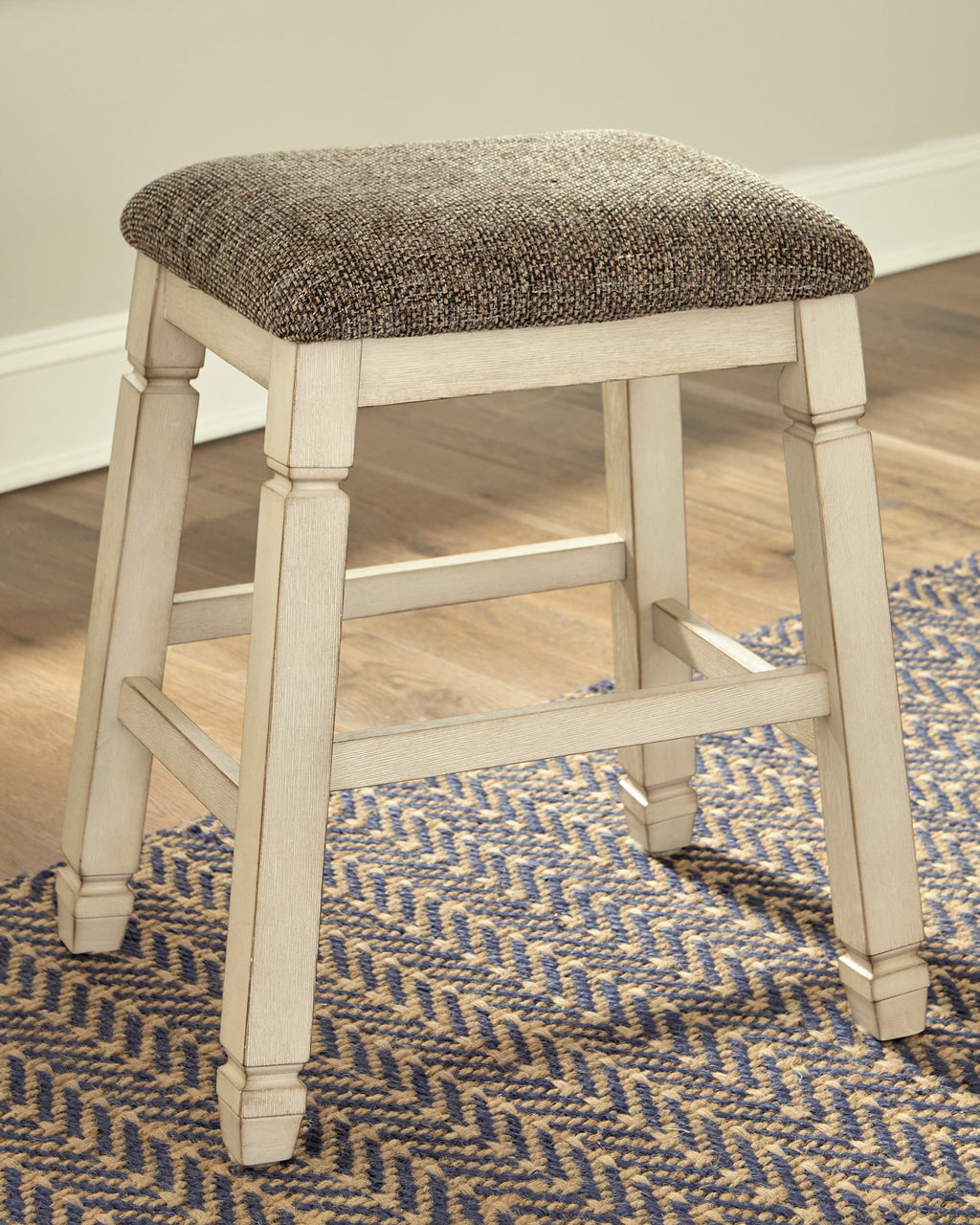 Bolanburg Two-tone Counter Height Dining Table and 4 Barstools