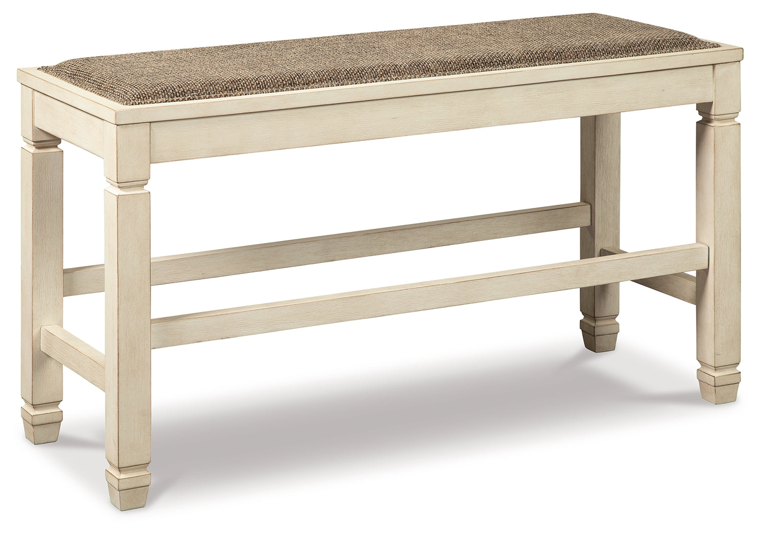 Bolanburg Counter Height Dining Table and 4 Barstools and Bench, Two-Tone