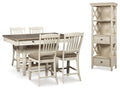 Bolanburg Counter Height Dining Table and 4 Barstools, Two-Tone