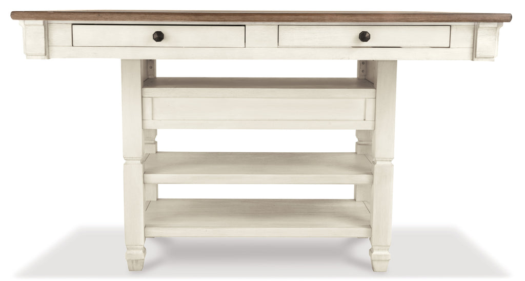 Bolanburg Two-tone Counter Height Dining Table w/6 Barstools