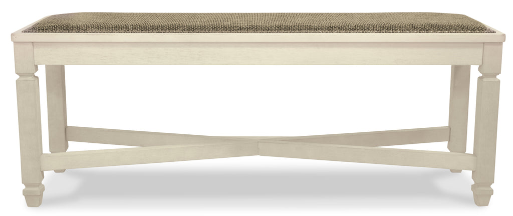 Bolanburg Dining Table, 2 Chairs, 2 Side Chairs and Bench, Two-Tone