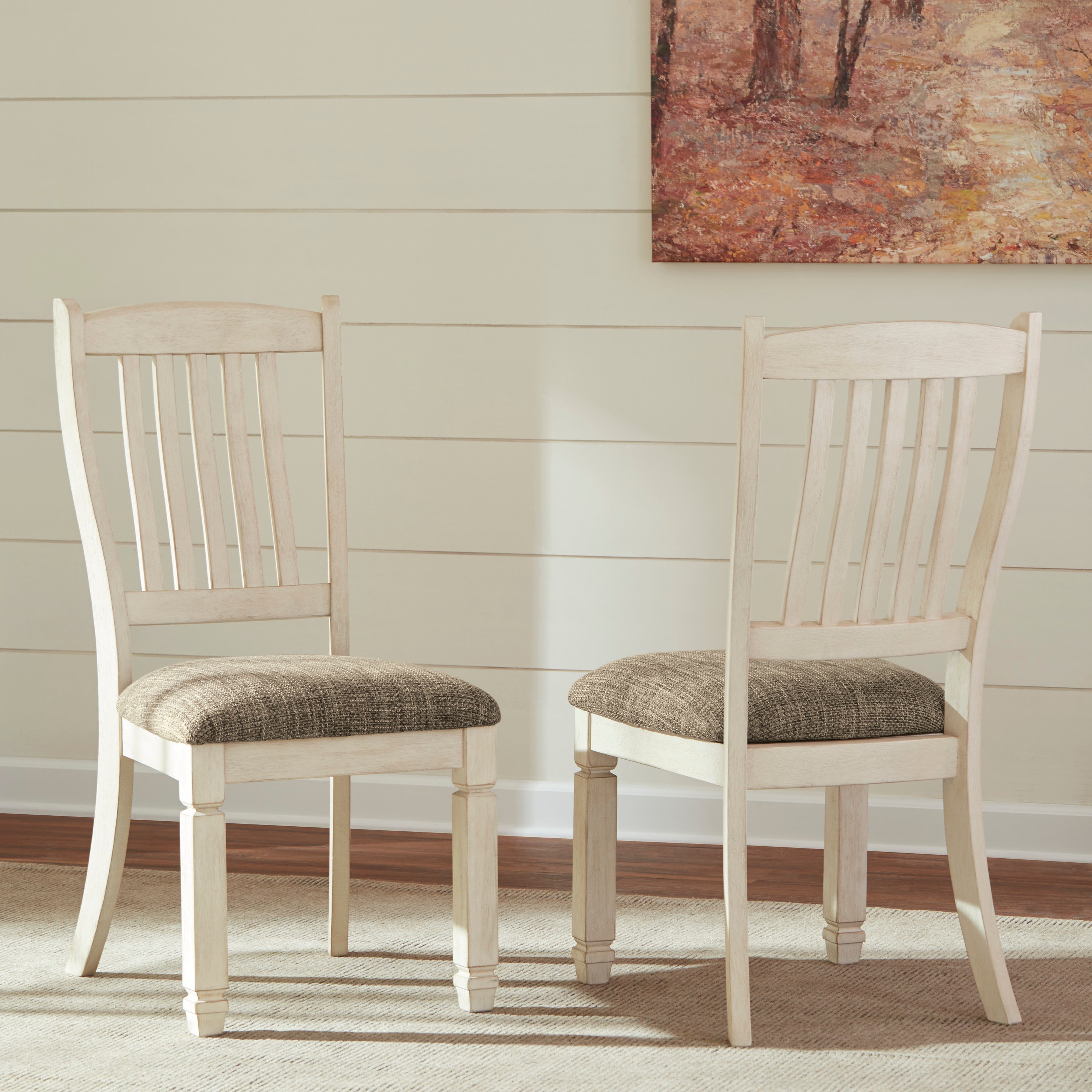 Bolanburg Two-Tone Dining Table, 4 Chairs and 2 Side Chairs