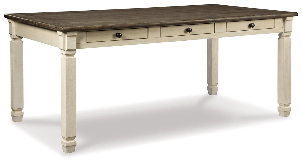 Bolanburg Two-tone Dining Table and 6 Chairs with Server