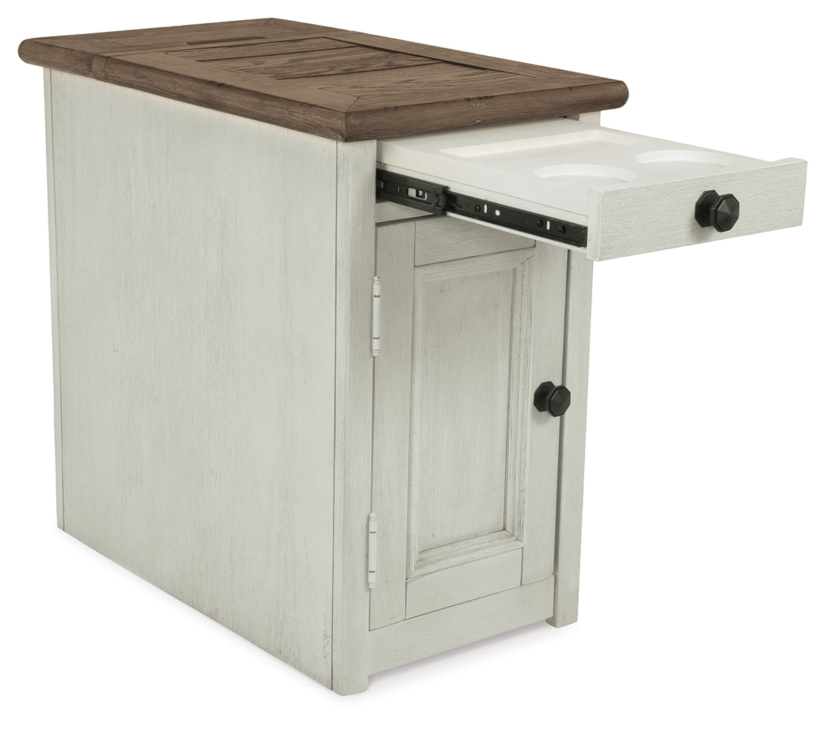 Bolanburg Two-tone Sofa Table and Chair Side End Table