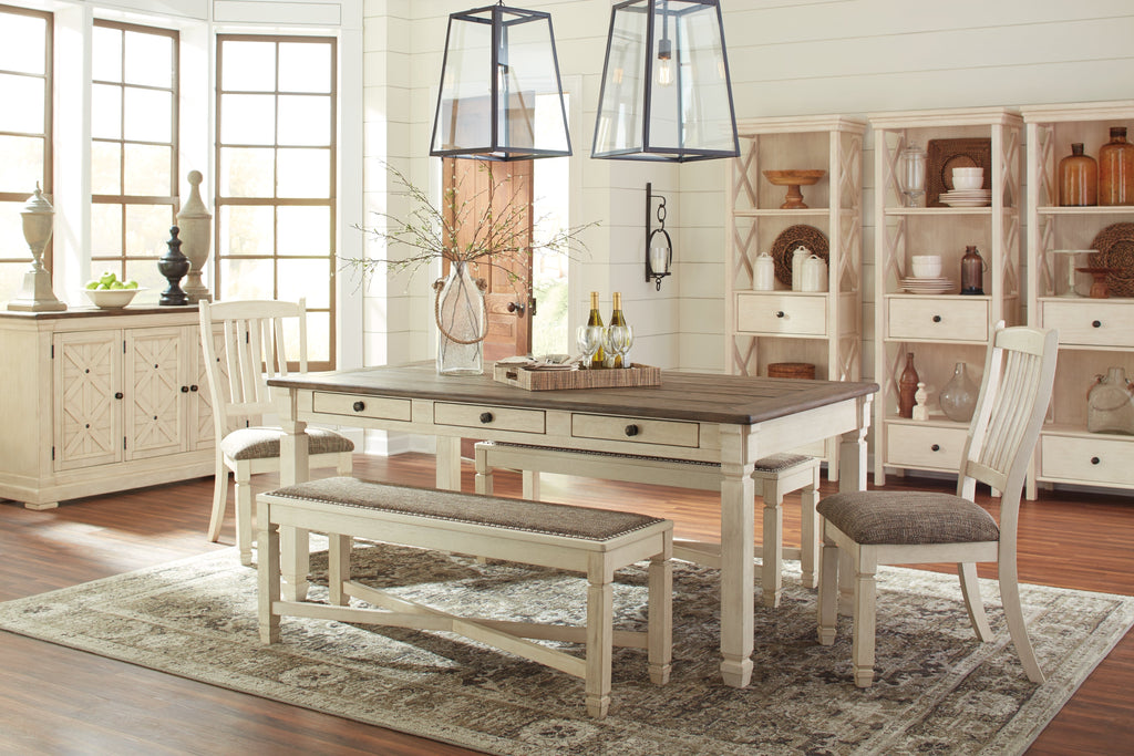 Bolanburg Twotone Rectangular Dining Table