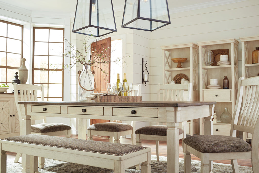 Bolanburg Twotone Rectangular Dining Table