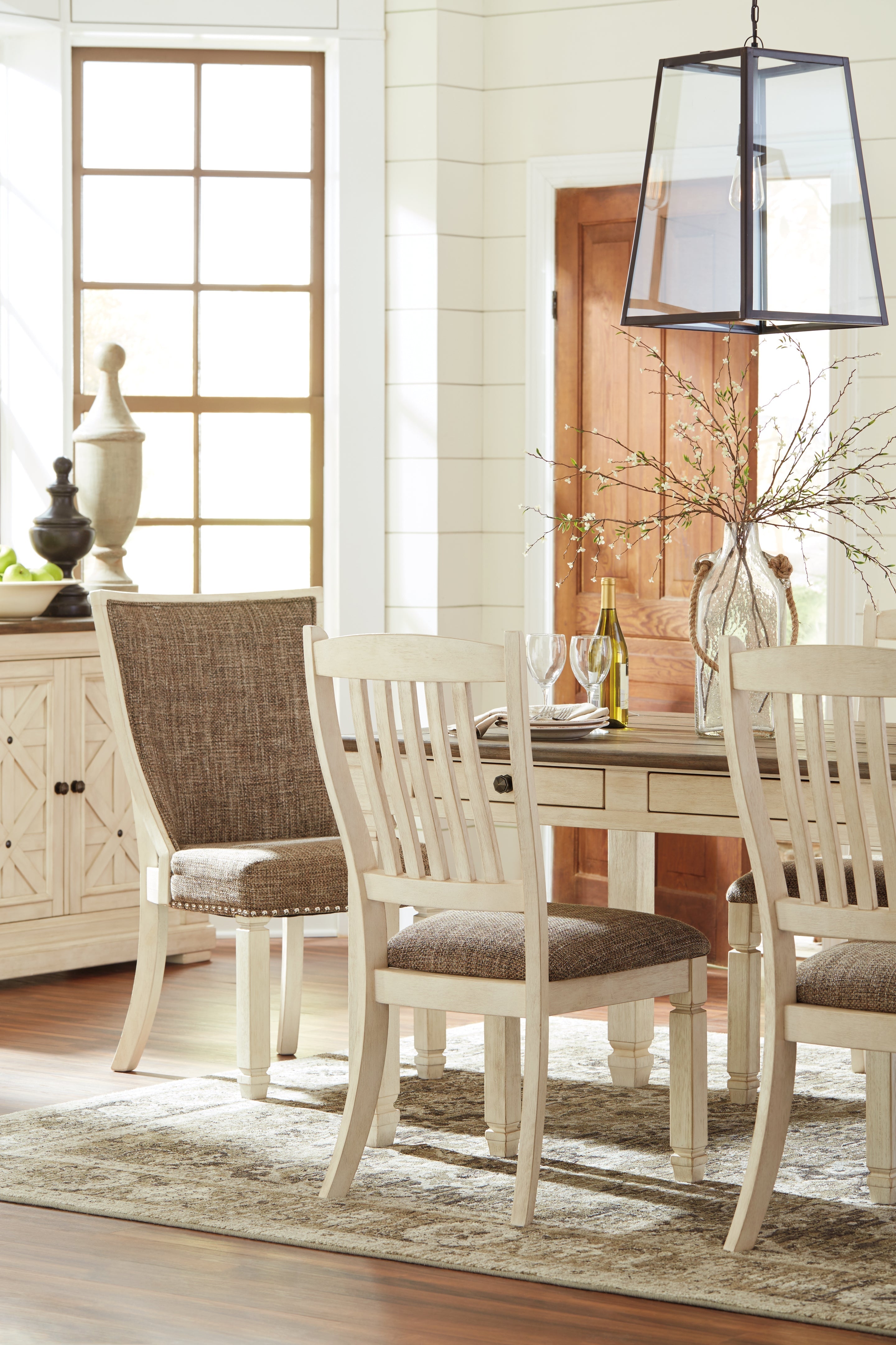 Bolanburg Twotone Rectangular Dining Table