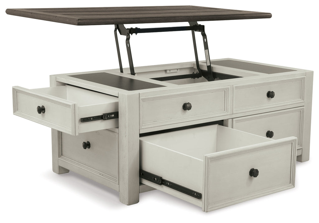 Bolanburg White & Oak Lift Top Coffee Table