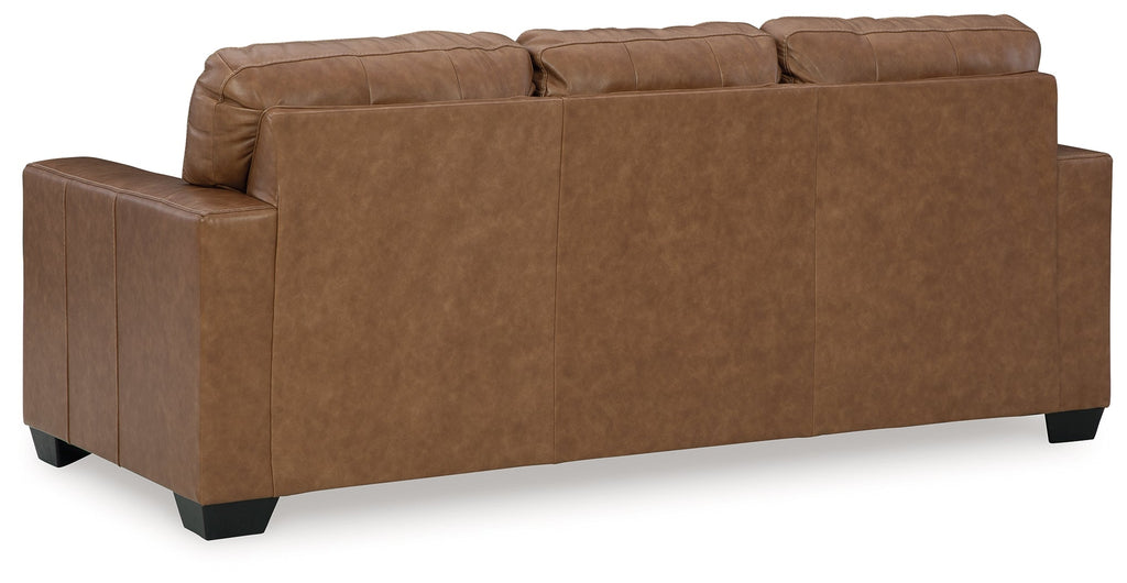 Bolsena Caramel Leather Sofa