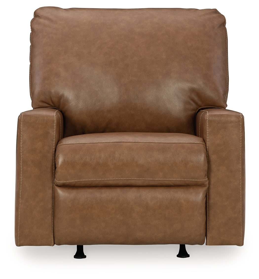 Bolsena Caramel Sofa, Loveseat and Recliner