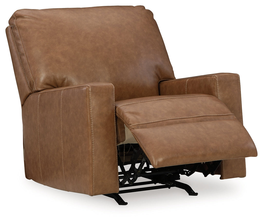 Bolsena Caramel Sofa, Loveseat and Recliner