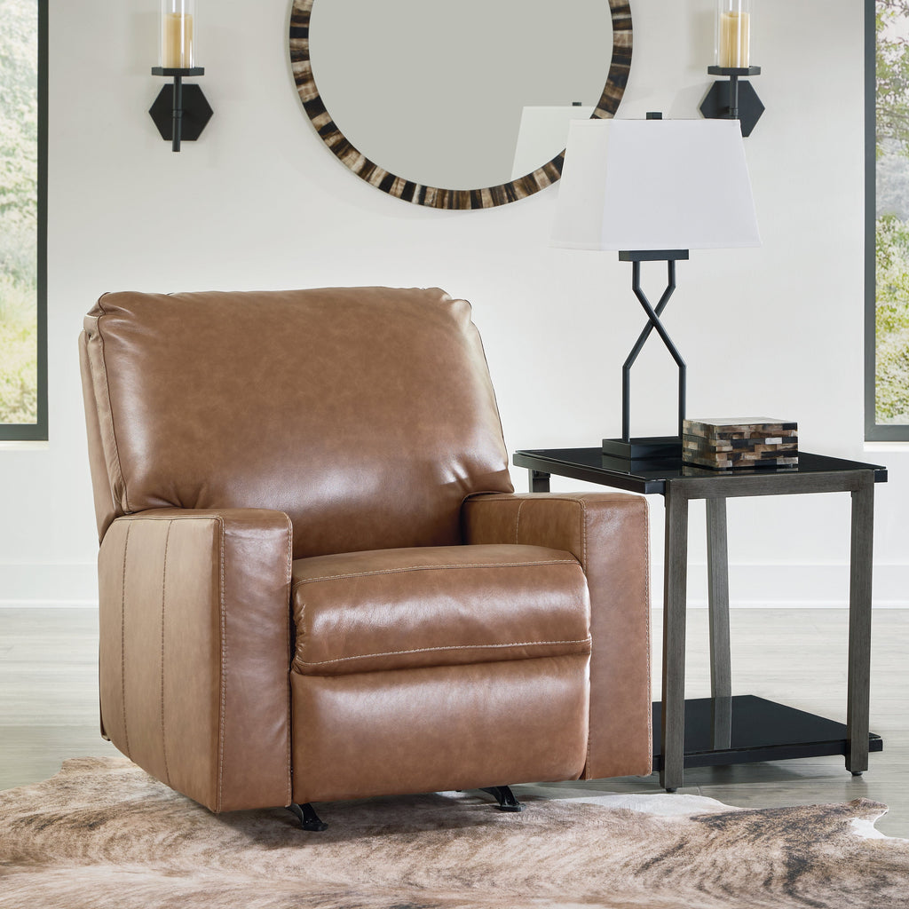 Bolsena Caramel Sofa, Loveseat and Recliner