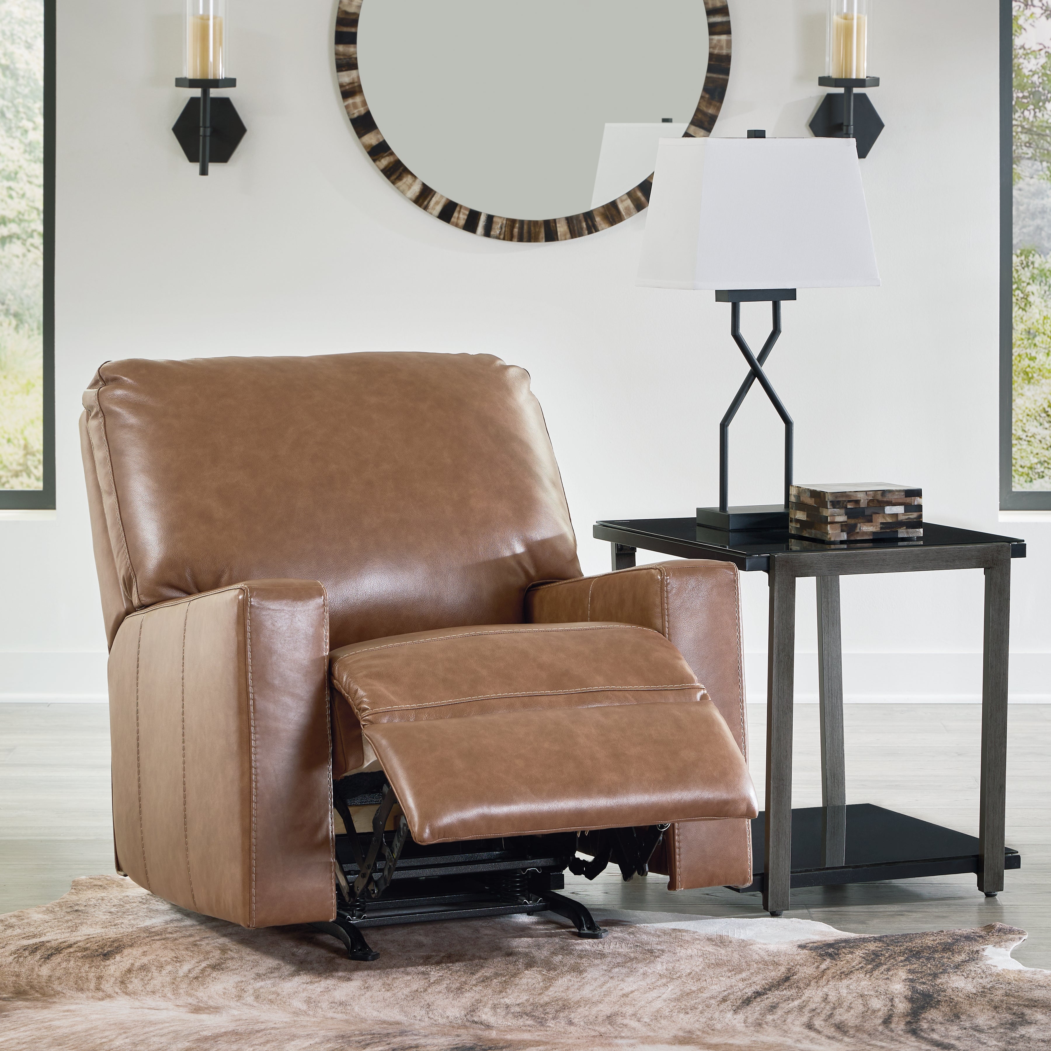 Bolsena Caramel Sofa, Loveseat and Recliner