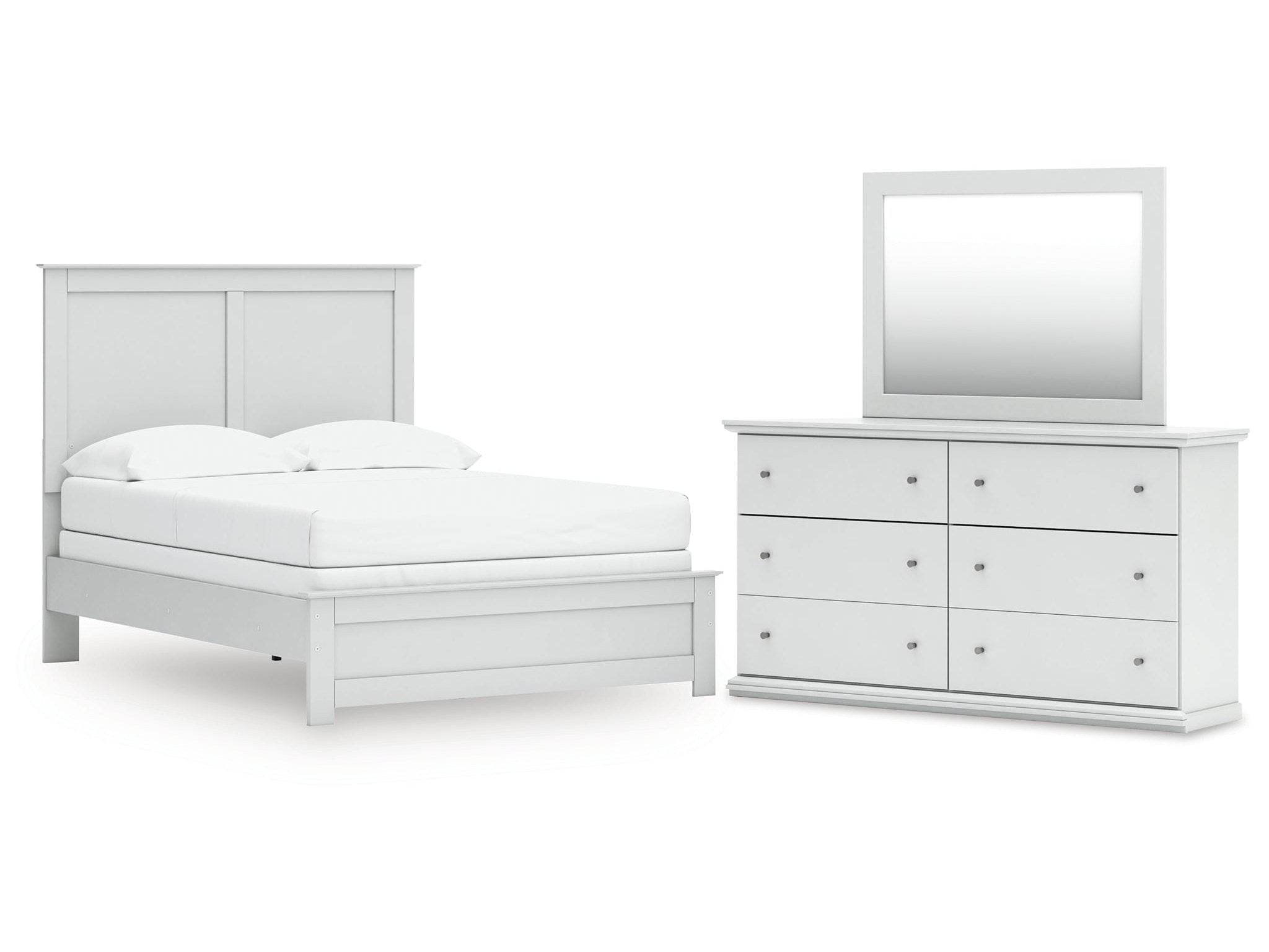 Bostwick Shoals Full Panel Bed, Dresser and Mirror