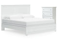 Bostwick Shoals King Panel Bed and Chest