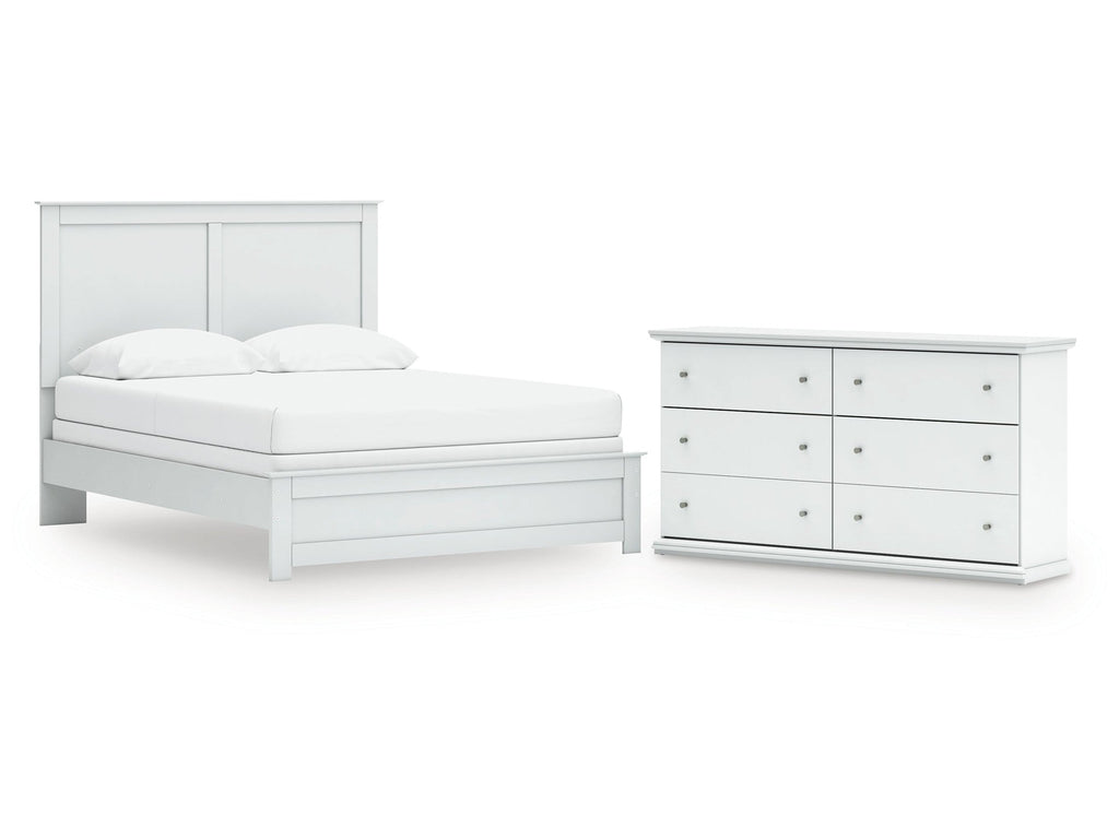 Bostwick Shoals Queen Panel Bed and Dresser