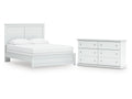 Bostwick Shoals Queen Panel Bed and Dresser