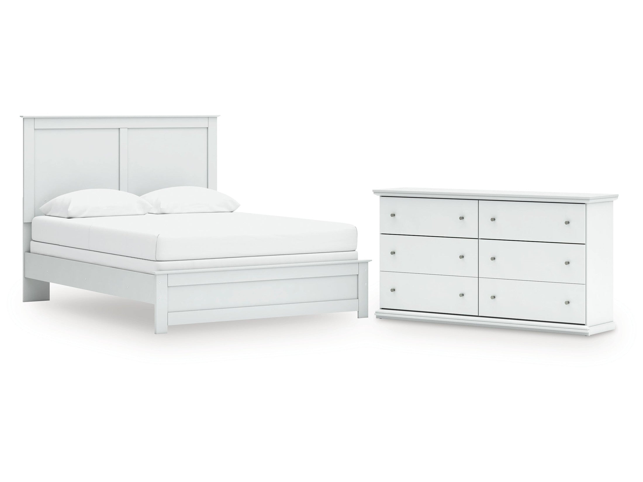 Bostwick Shoals Queen Panel Bed and Dresser