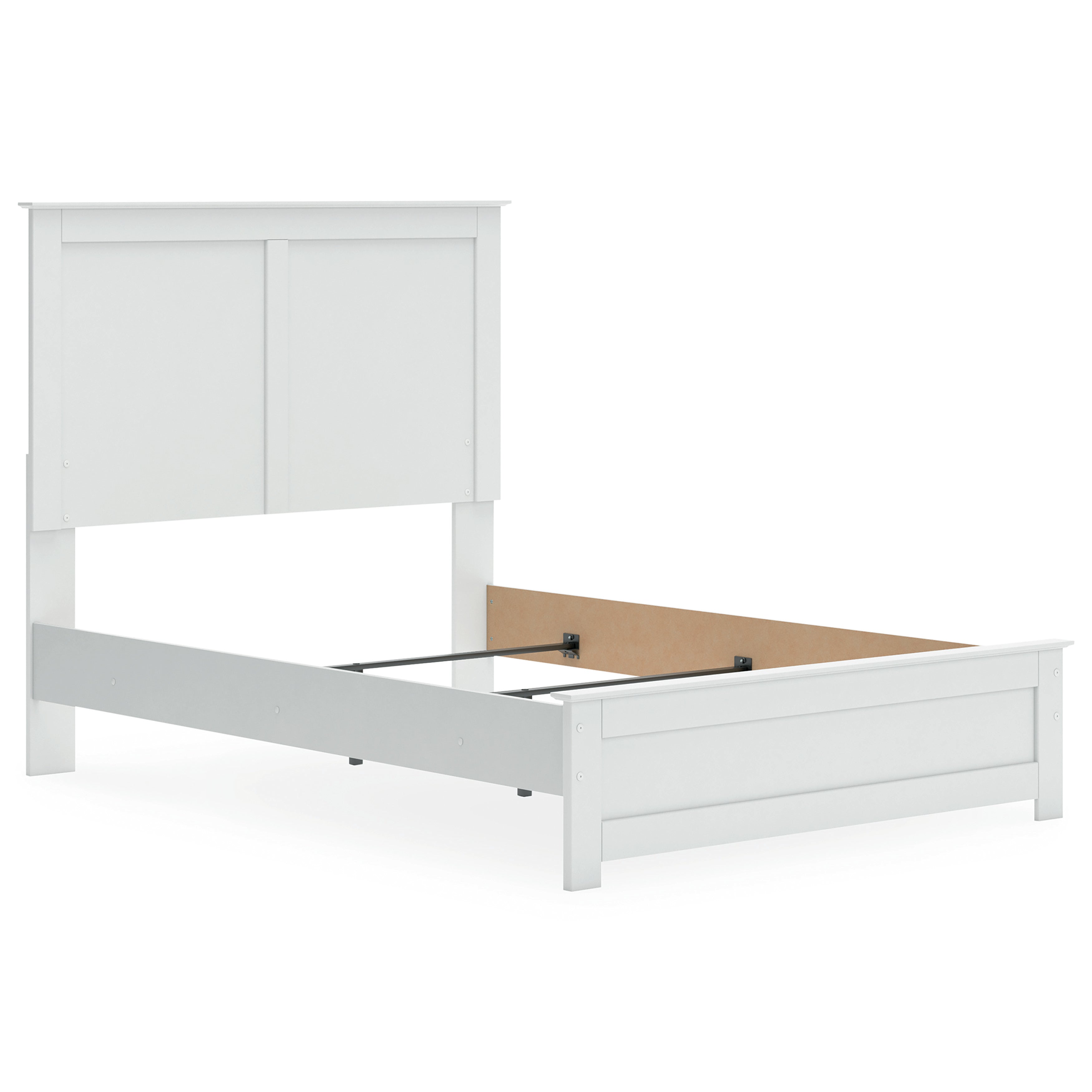 Bostwick Shoals Full Panel Bed, Chest, and Nightstand, White